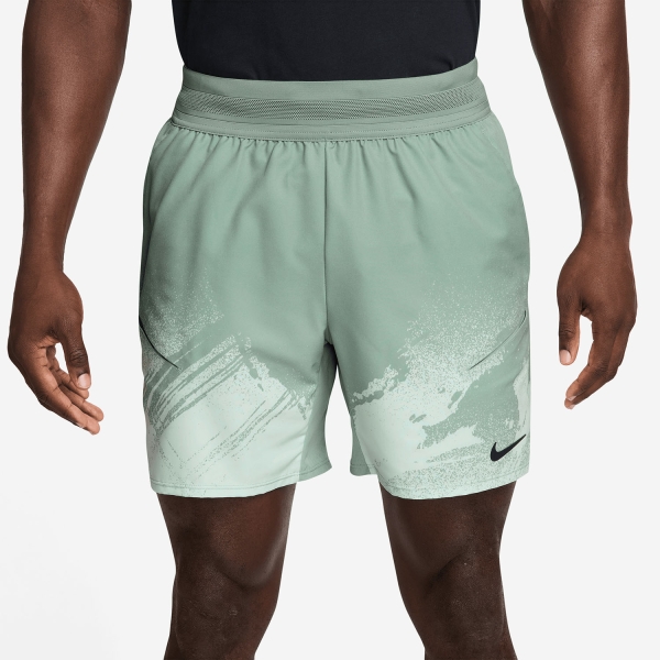 Men's Padel Shorts Nike Court Slam 6in Shorts  Steam/Barely Green/Black IF1560006