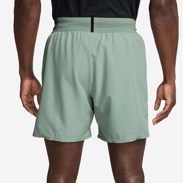 Nike Court Slam 6in Shorts - Steam/Barely Green/Black