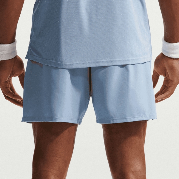 Nike Court Slam 6in Shorts - Work Blue/Hydrogen Blue/Black