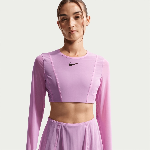 Nike Court Slam RG Top - Light Magenta/Tattoo/Black