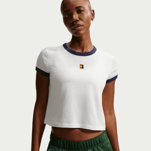 Nike Heritage Camiseta - Sail/Midnight Navy