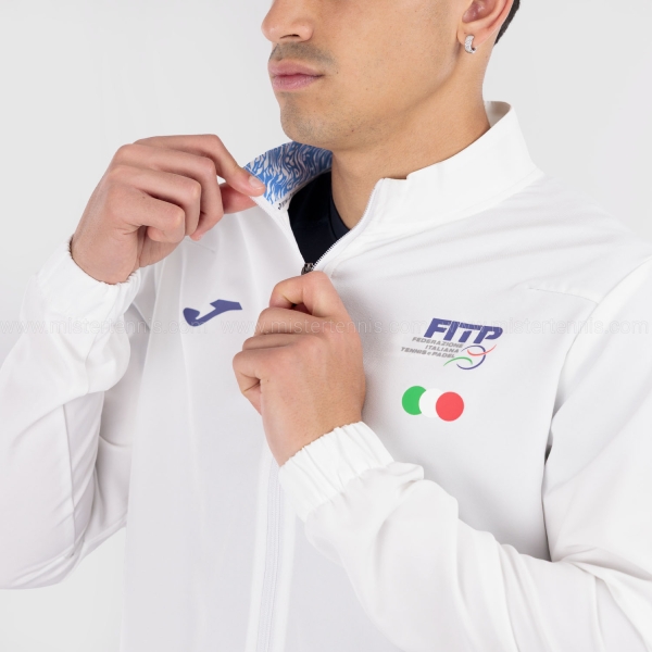 Joma Pre Game FITP Graphic Light Chandal - White/Royal/Navy