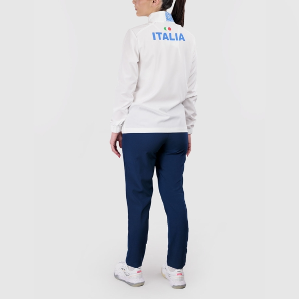 Joma Pre Game FITP Graphic Light Tracksuit - White/Royal/Navy