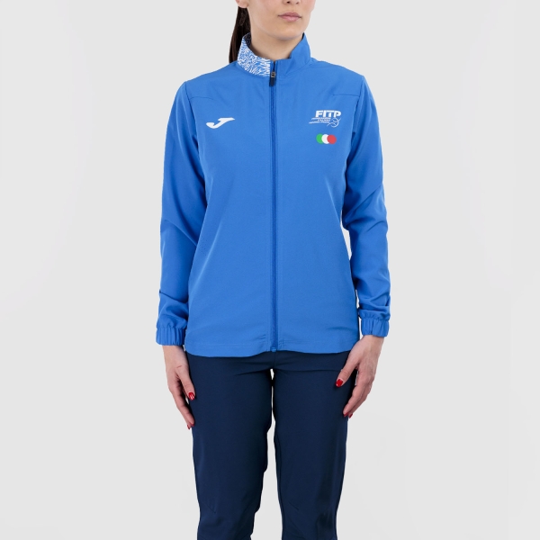 Women's Padel Suit Joma Pre Game FITP Light Tracksuit  Royal/Navy SW90800D2102