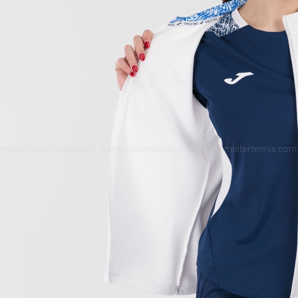 Joma FITP Pre Game Print Chándal - White/Royal/Navy