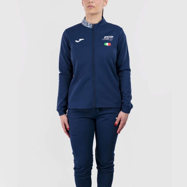 Women's Padel Suit Joma FITP Pre Game Graphic Tracksuit  Navy SW90800D2203