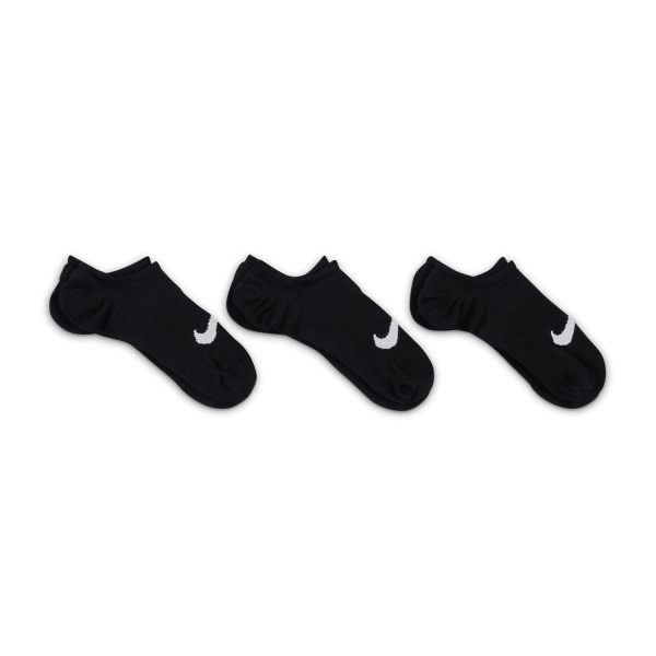 Nike Everyday Plus Lightweight x 3 Socks - Black/White