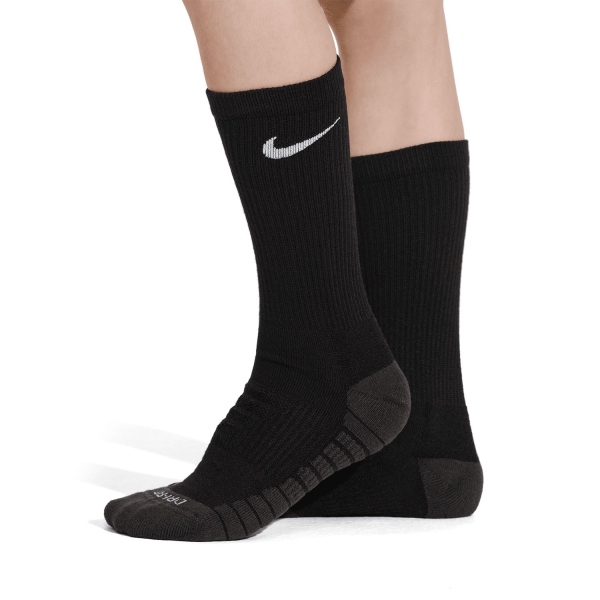 Nike Everyday Crew x 6 Calcetines Niños - Black/White