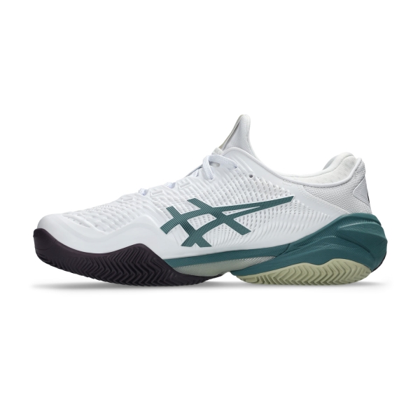 ASICS Court FF 3 Clay - White/Foggy Teal