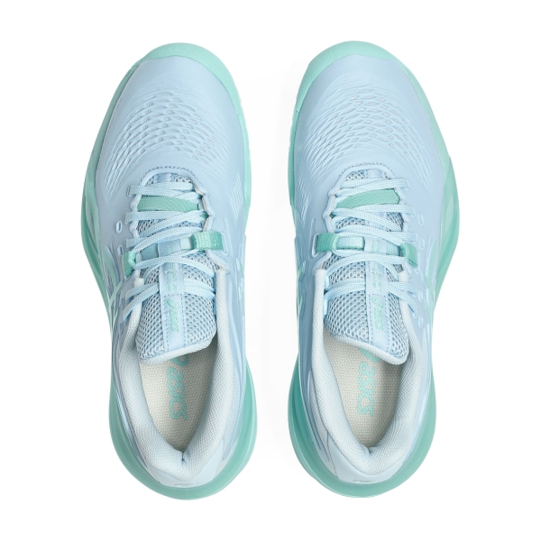 ASICS Gel Resolution X - Light Blue/Oasis Green