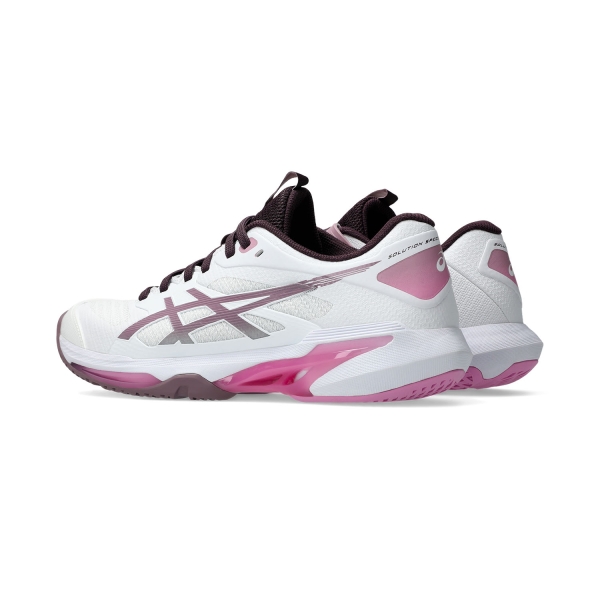 ASICS Solution Speed FF 4 - White/Dusty Mauve