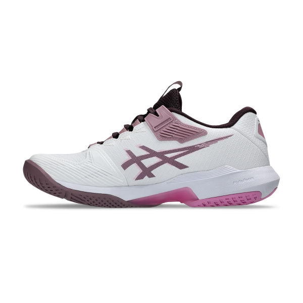 ASICS Solution Speed FF 4 - White/Dusty Mauve