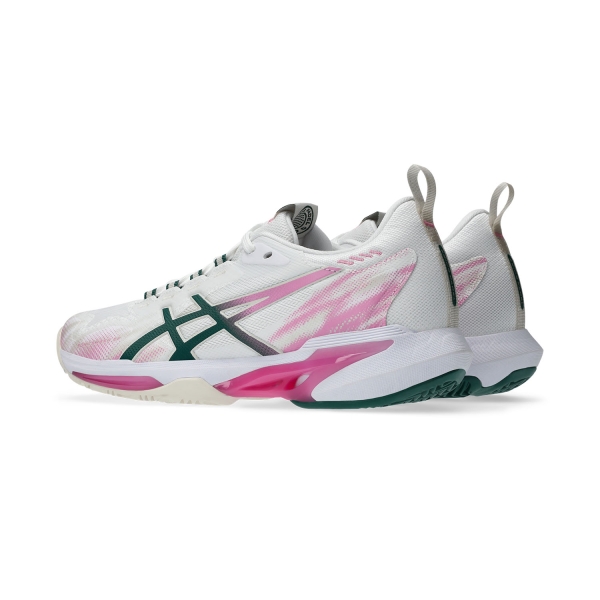 ASICS SONICSMASH FF - White/Jewel Green