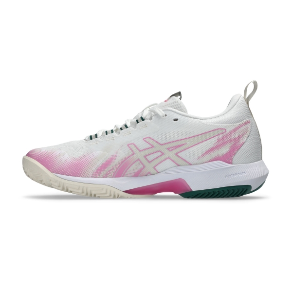 ASICS SONICSMASH FF - White/Jewel Green