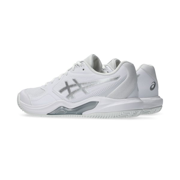ASICS Gel Dedicate 9 Clay - White/Pure Silver