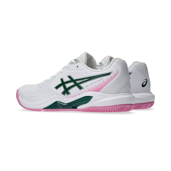 ASICS Gel Dedicate 9 Padel - White/Jewel Green