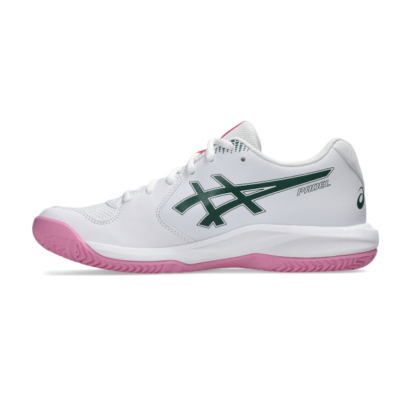 ASICS Gel Dedicate 9 Padel - White/Jewel Green