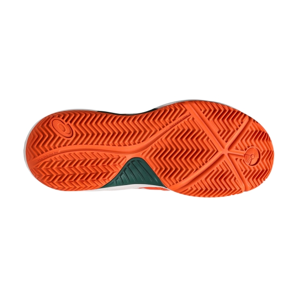 ASICS Gel Dedicate 9 GS Padel Junior - Energy Orange/White