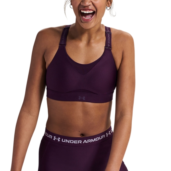 Women's Bra and Underwear Under Armour Infinity High 2.0 Sports Bra  Purple Echo 13841120526
