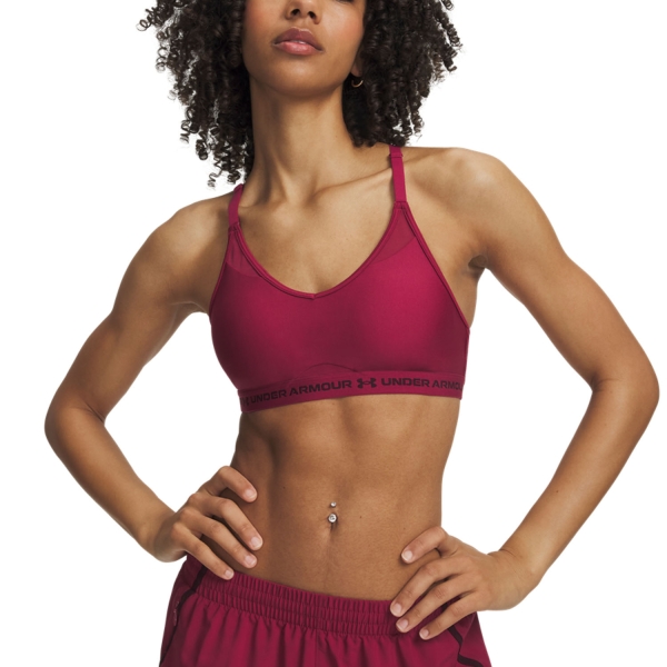 Sujetador Deportivo y Ropa Interior Mujer Under Armour Crossback Low Sujetador Deportivo  Claret/Ox Blood 13864240622