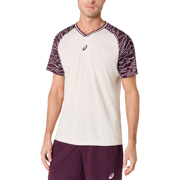 Camiseta Padel Hombre ASICS Padel Court Camiseta  Soft Oat 2041A424250
