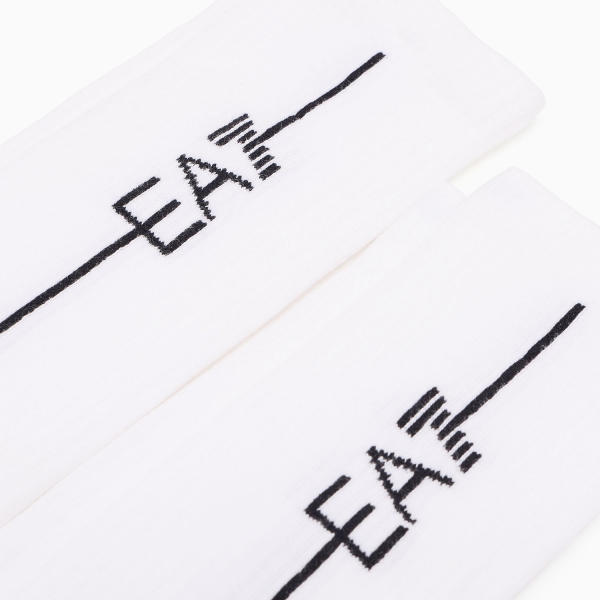 EA7 Pro x 2 Socks - Bianco