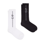 EA7 Pro x 2 Socks - Nero/Bianco EA7 Pro x 2 Socks - Nero/Bianco