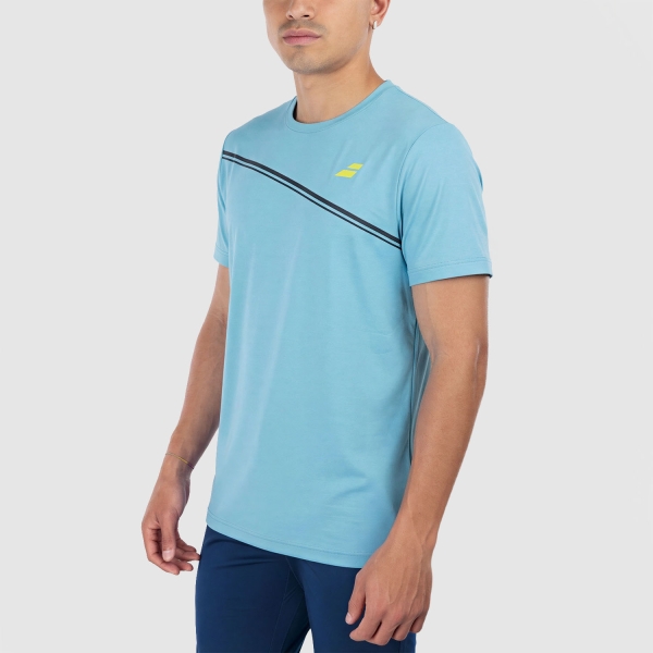 Men's T-Shirt Padel Babolat Compete TShirt  Scuba Blue 2MF260144070
