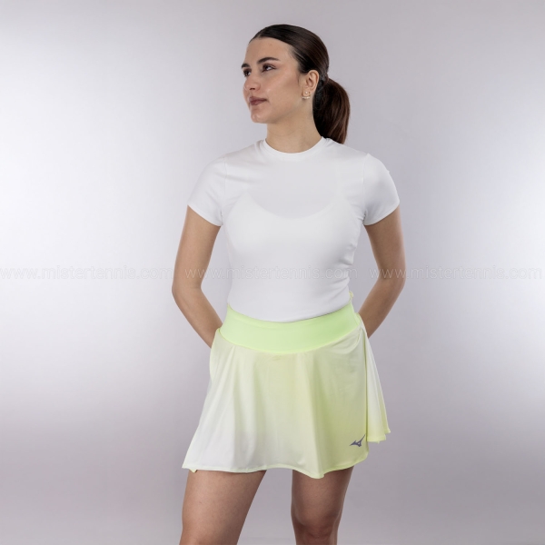 Mizuno Graphic Skirt - Lime Pulp