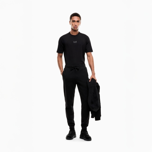 EA7 Natural VENTUS7 T-Shirt - Black