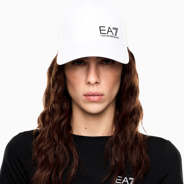 EA7 Train Core Gorra - White/Black