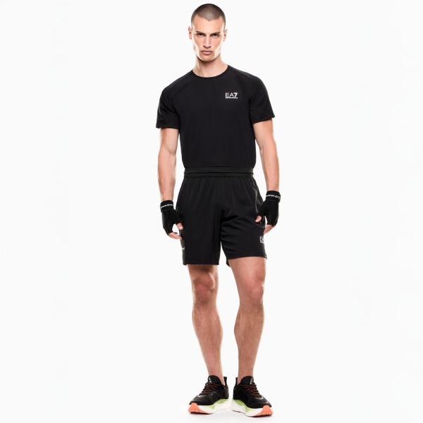 EA7 VENTUS7 Set Maglietta e Pantaloncini - Black
