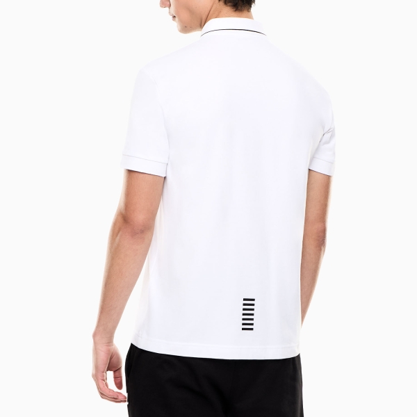 EA7 Core Identity Polo - White