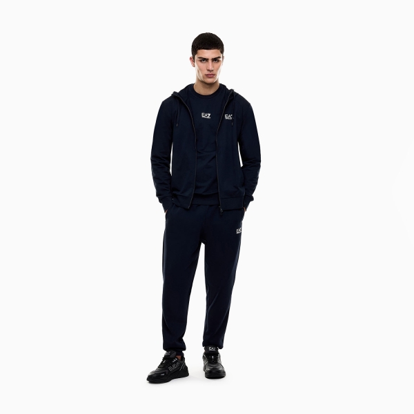 EA7 Core Identity Hoodie - Armani Blue