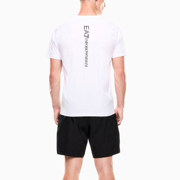 EA7 VENTUS7 Set Maglietta e Pantaloncini - White/Black