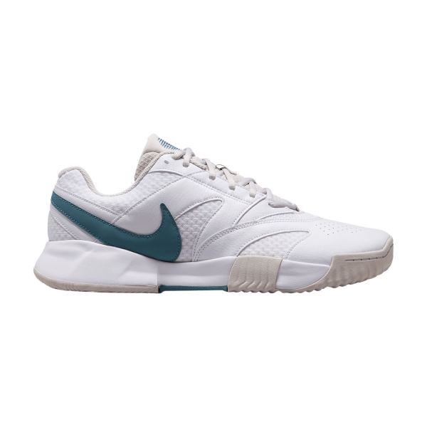 Scarpe Padel Uomo Nike Court Lite 4 Clay  White/Smokey Blue/Light Bone/New Slate FN0530100