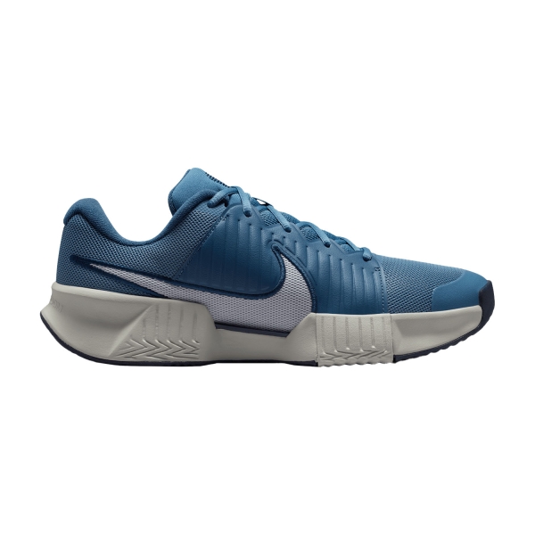 Scarpe Padel Uomo Nike Zoom GP Challenge Pro Clay  Smokey Blue/White/Light Bone/New Slate IR2776002