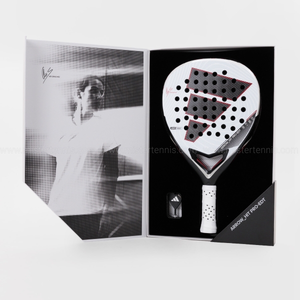 adidas Arrow Hit PRO-EDT Padel - White/Red