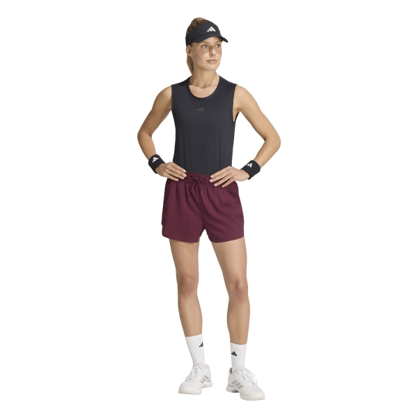 adidas Club 2in Shorts - Maroon