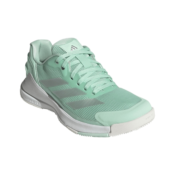 adidas Crazyquick LS Padel - Clear Mint/Silver Metallic/FTWR White
