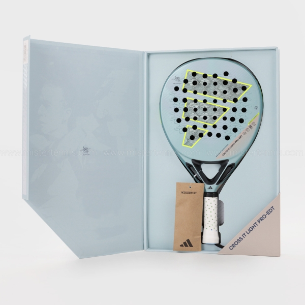 adidas Cross IT Light PRO-EDT Padel - Blue/Lime