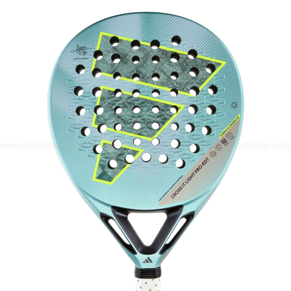 adidas Cross IT Light PRO-EDT Padel - Blue/Lime