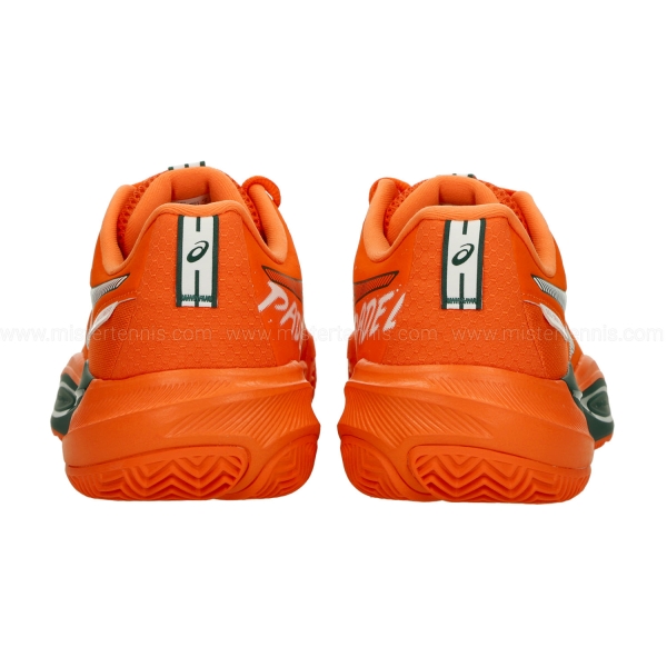 ASICS Gel Challenger 15 Padel - Energy Orange/Jewel Green