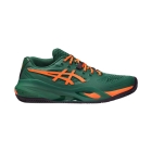 ASICS Gel Resolution X Padel - Jewel Green/Energy Orange