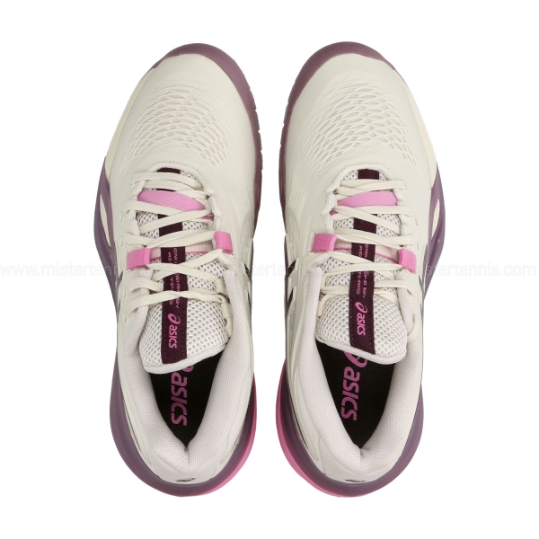 ASICS Gel Resolution X - Soft Oat/Dark Aubergine