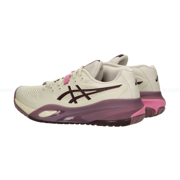 ASICS Gel Resolution X - Soft Oat/Dark Aubergine
