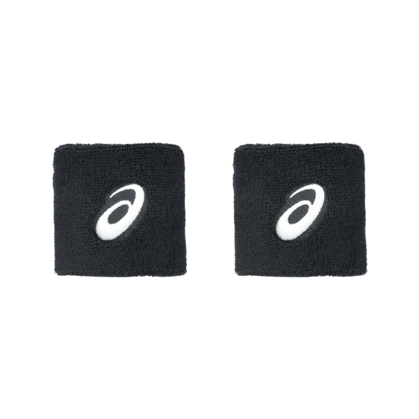 Muñequeras de Padel ASICS Performance Munequeras Cortas  Performance Black 3043A143001