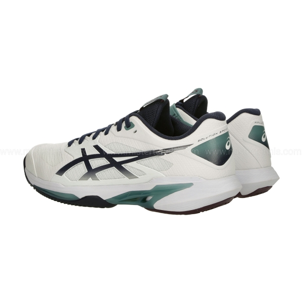 ASICS Solution Speed FF 4 Clay - White/Midnight