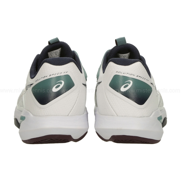 ASICS Solution Speed FF 4 Clay - White/Midnight