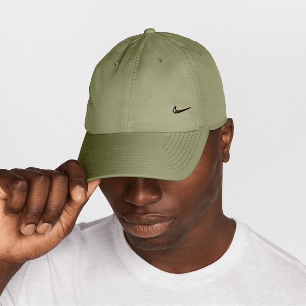 Nike Dri-FIT Club Cap - Dusty Olive/Metallic Silver